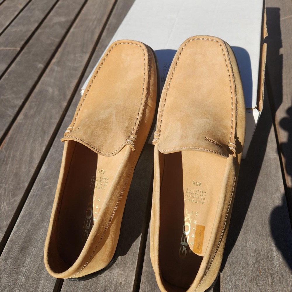 geox respira light brown